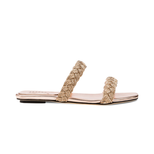 serena uziyel Ronda Blush 2 Strap Flat Sandal Flats