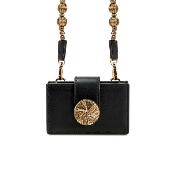 Serena Uziyel Alessa Black Card Holder Card Holder