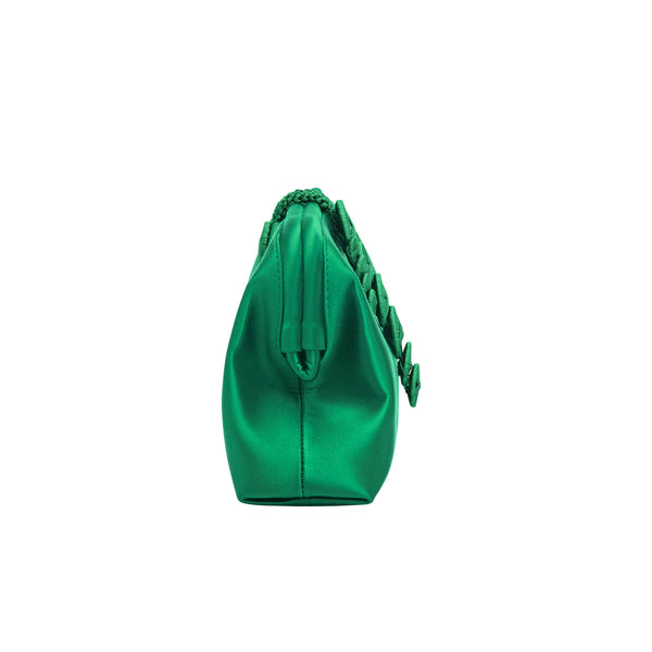 Serena Uziyel Alessa Emerald Pouch Bag Pouch Bags