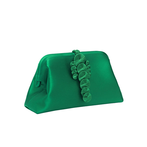 serena uziyel Alessa Emerald Pouch Bag Pouch Bags