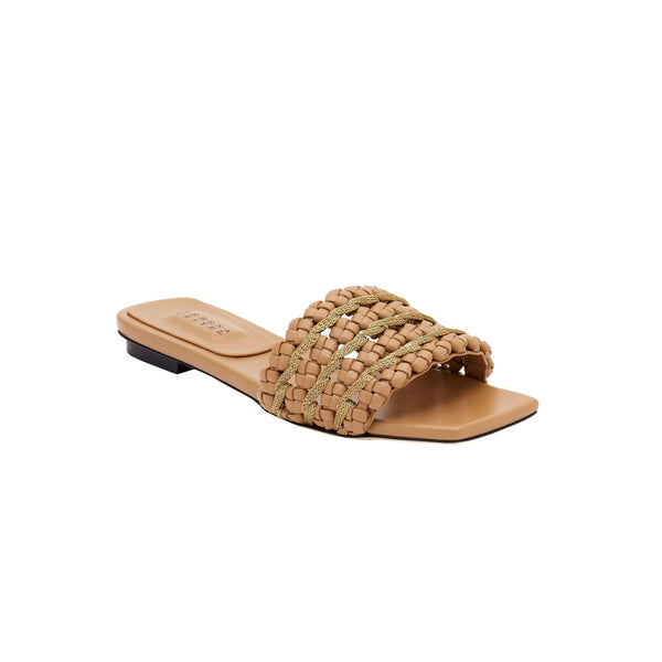 Serena Uziyel Aurnia Latte Flat Sandal Flats