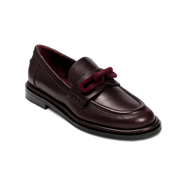 Serena Uziyel Catena Burgundy Moccasin Moccasin