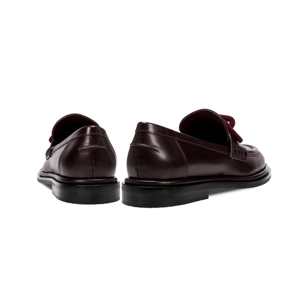 Serena Uziyel Catena Burgundy Moccasin Moccasin