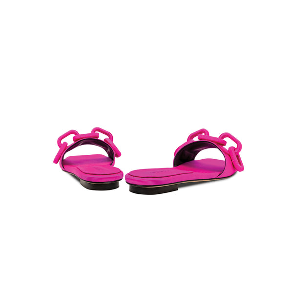 Serena Uziyel Catena Fuchsia Flat Sandal Flats