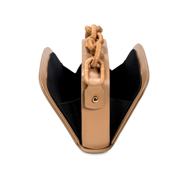 Serena Uziyel Catena Latte Two Sided Bag Handbags