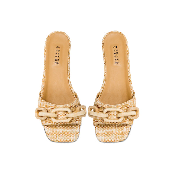Serena Uziyel Catena Legno Flat Sandal Flats