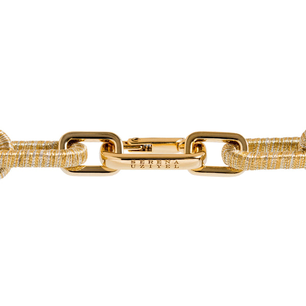Serena Uziyel Catena Rectangular Necklace Necklace