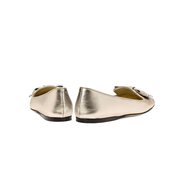 Serena Uziyel Fiocco Sahara Flat Moccasin Moccasin