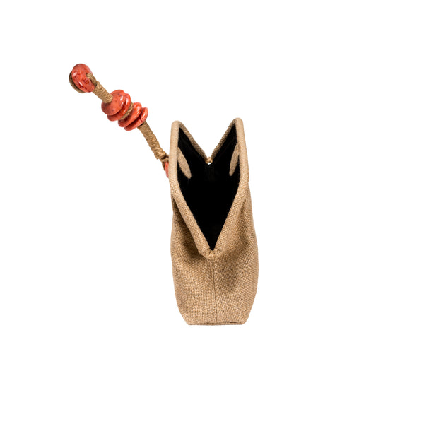 Serena Uziyel Petra Coral Pouch Bag Pouch Bags