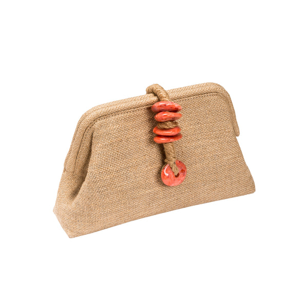 serena uziyel Petra Coral Pouch Bag Pouch Bags