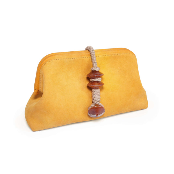 serena uziyel Petra Mustard Pouch Bag Pouch Bags