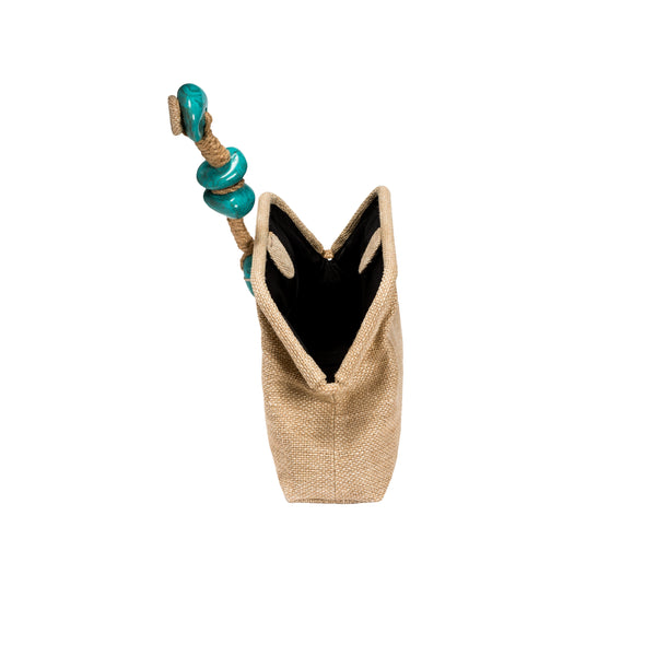 Serena Uziyel Petra Turquoise Pouch Bag Pouch Bags