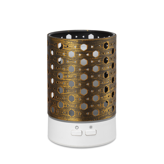 Serene House Basket Brown Metal Essential Oil Wall-Plug