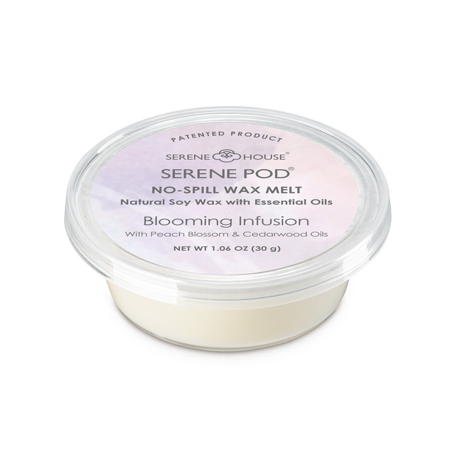 serene house Blooming Infusion No-Spill Wax Melt Pod