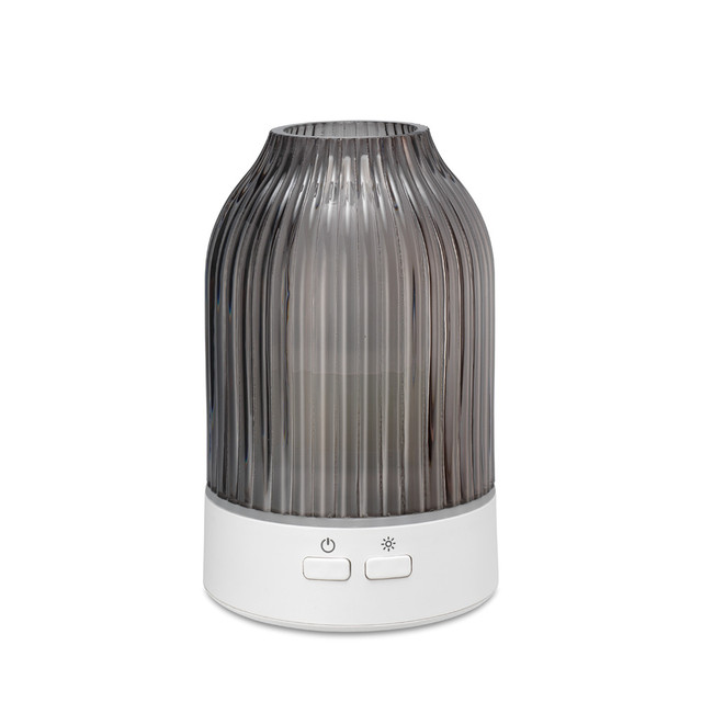 Serene House Fountain Grey Glass Essential Oil Wall-Plug