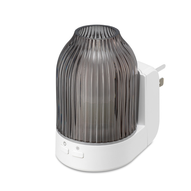 serene house Fountain Grey Glass Essential Oil Wall-Plug