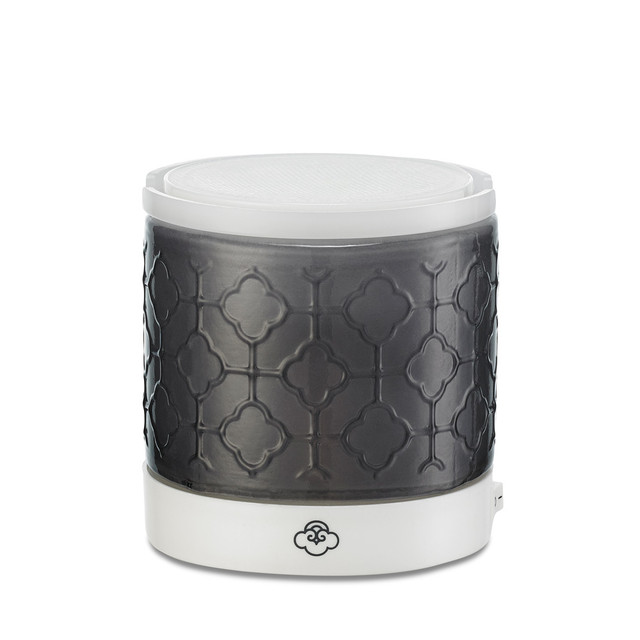 serene house Lace Grey Glass No-Spill Wax Melt Wall-Plug