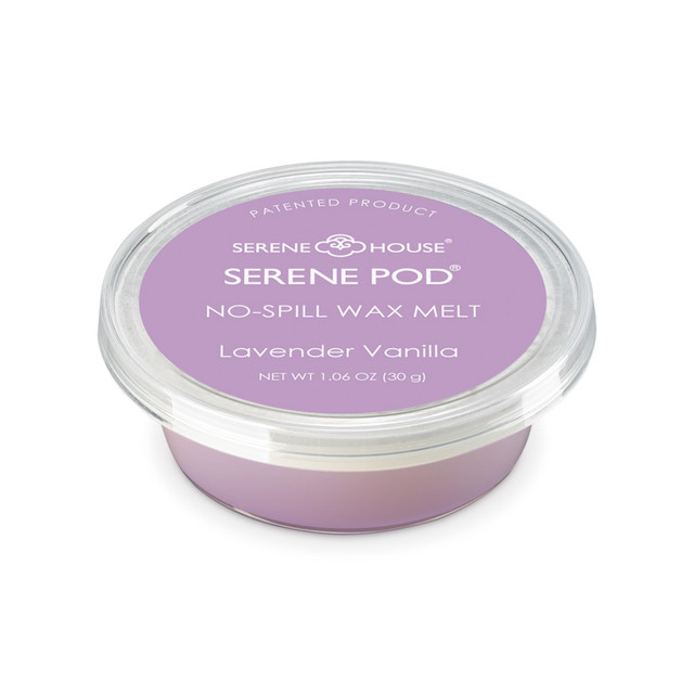 serene house Lavender Vanilla No-Spill Wax Melt Pod