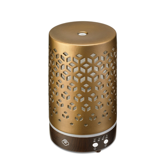 serene house Lozenge Brown 90 Metal Ultrasonic Diffuser