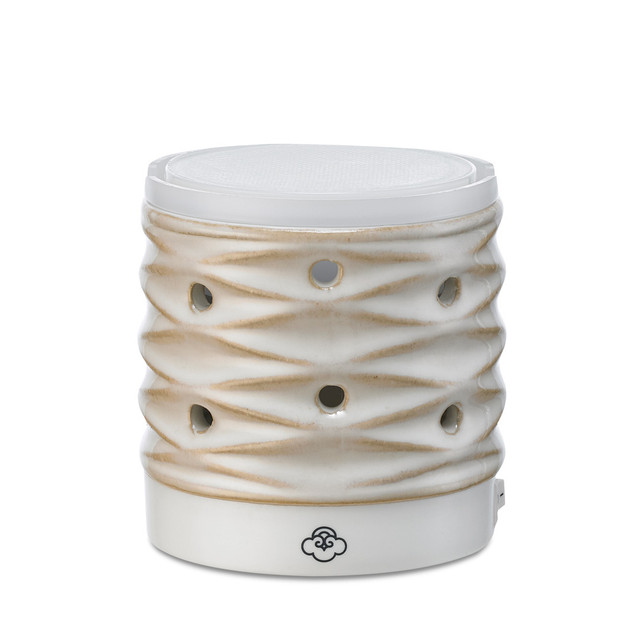 serene house Net White Ceramic No-Spill Wax Melt Wall-Plug