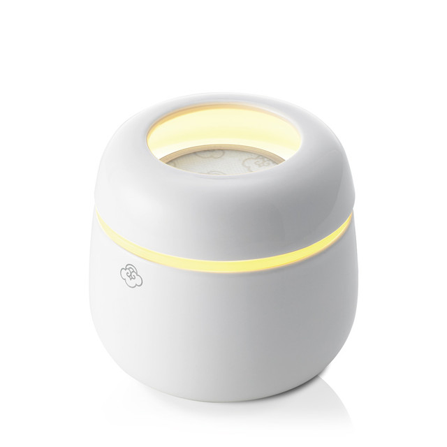 serene house Oval White No-Spill Wax Melt Warmer with Light