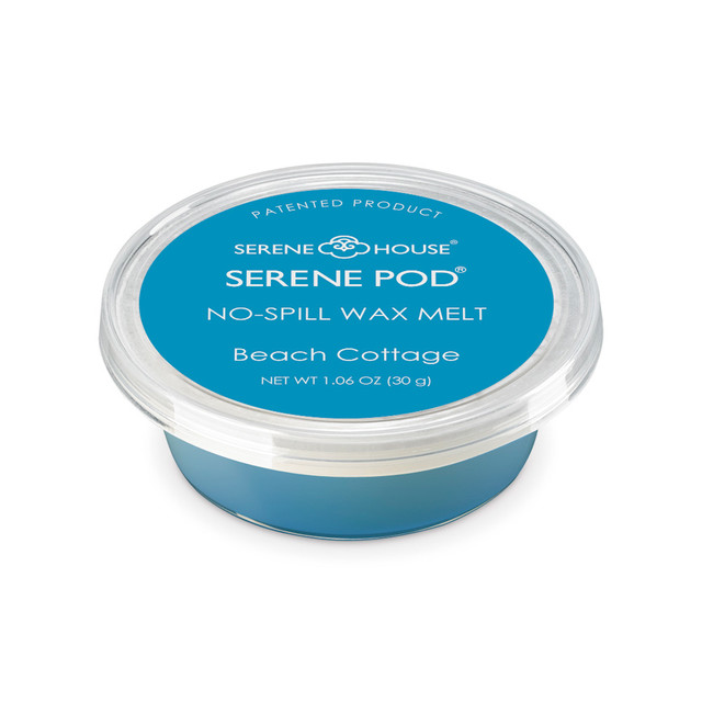 serene house Beach Cottage No-Spill Wax Melt Pod