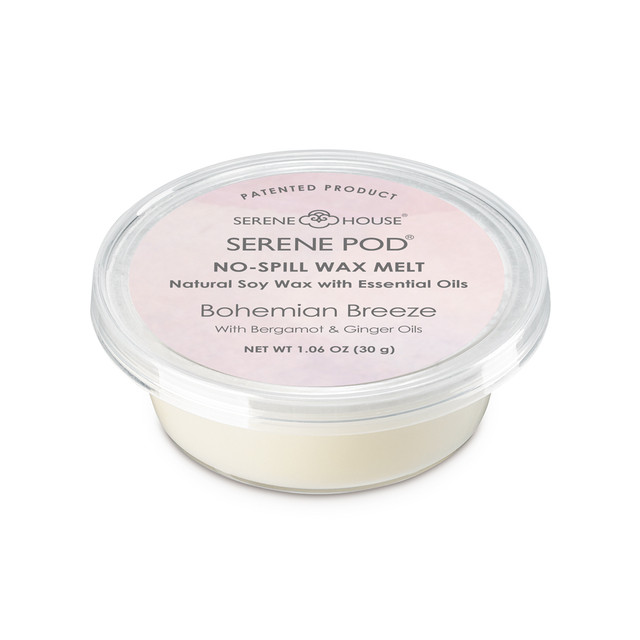 serene house Bohemian Breeze No-Spill Wax Melt Pod