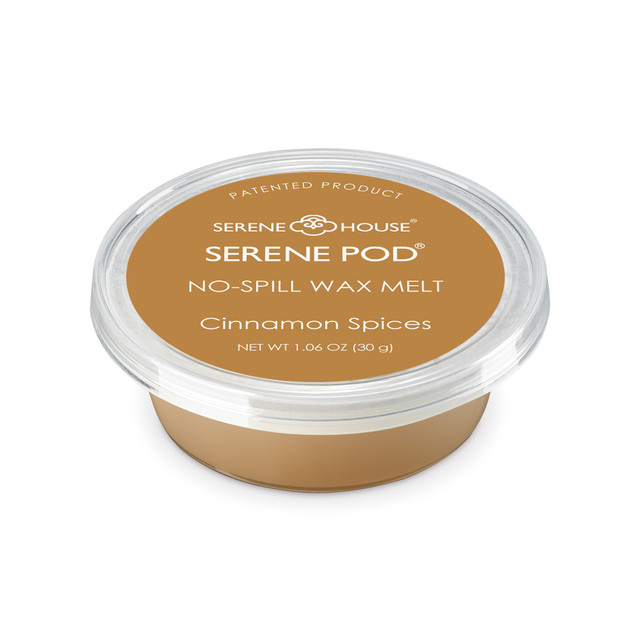 serene house Cinnamon Spices No-Spill Wax Melt Pod