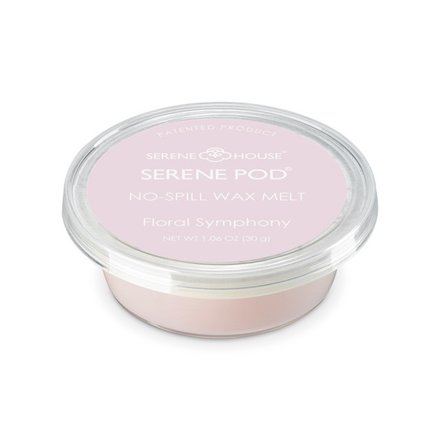 serene house Floral Symphony No-Spill Wax Melt Pod