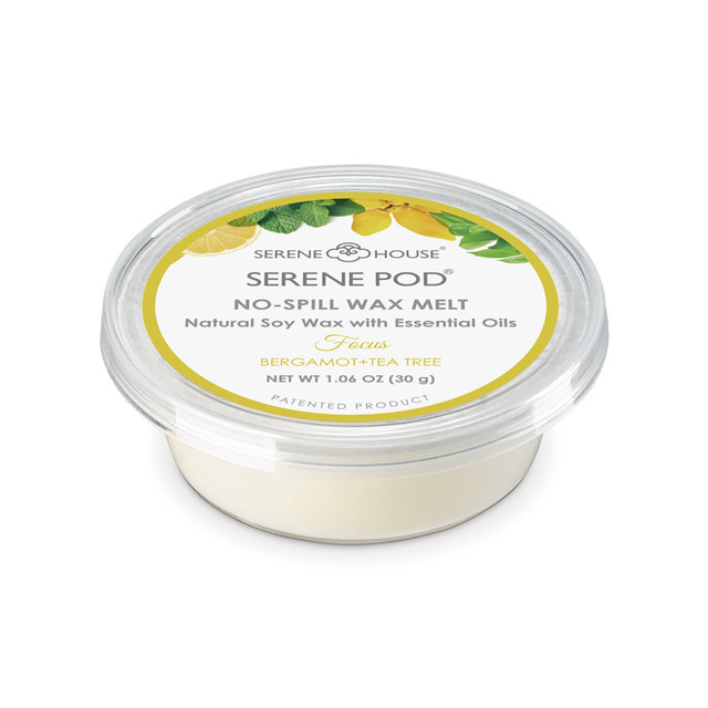 serene house Focus No-Spill Wax Melt Pod