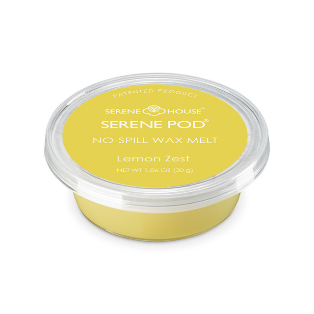 serene house Lemon Zest No-Spill Wax Melt Pod