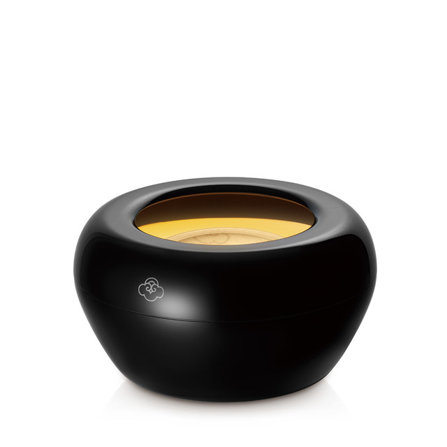 serene house Luna Black No-Spill Wax Melt Warmer