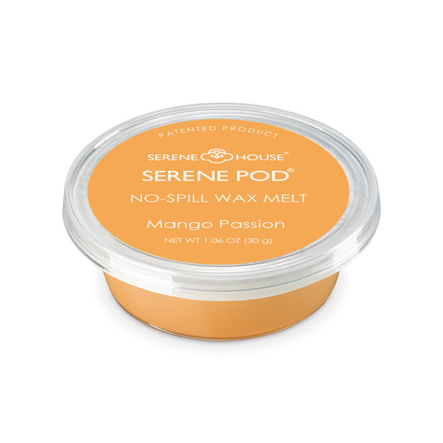 serene house Mango Passion No-Spill Wax Melt Pod