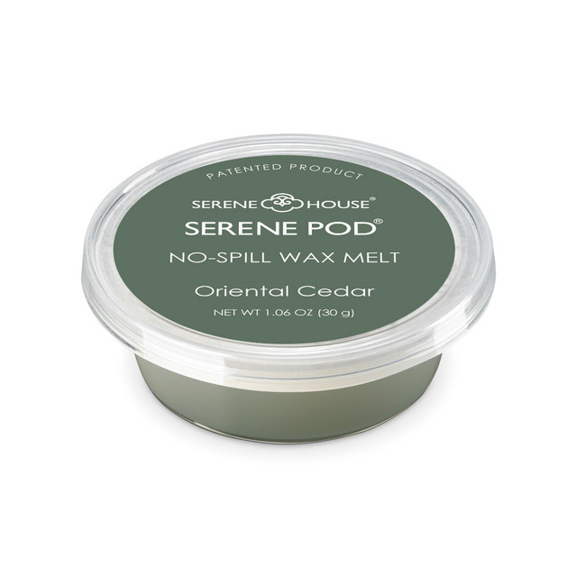 serene house Oriental Cedar No-Spill Wax Melt Pod