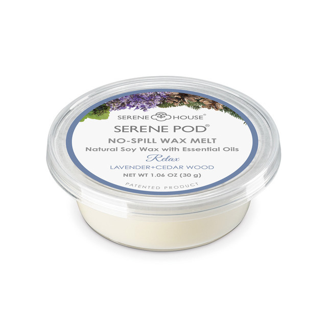 serene house Relax No-Spill Wax Melt Pod