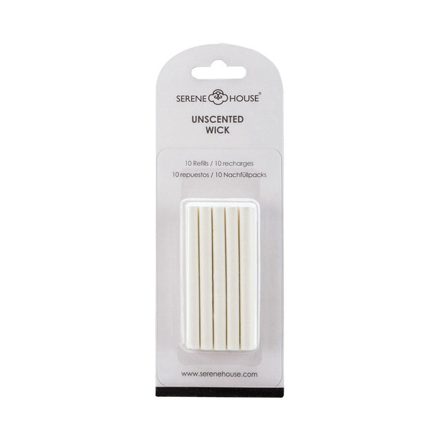 serene house Unscented Wick Refill