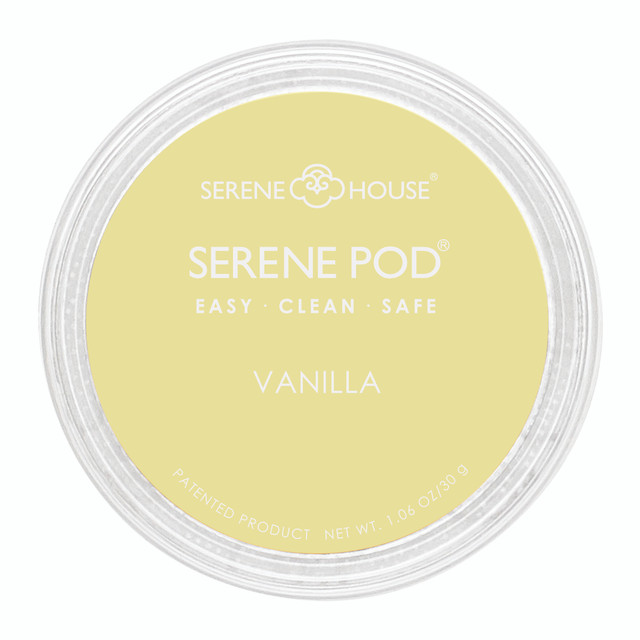 serene house Vanilla No-Spill Wax Melt Pod