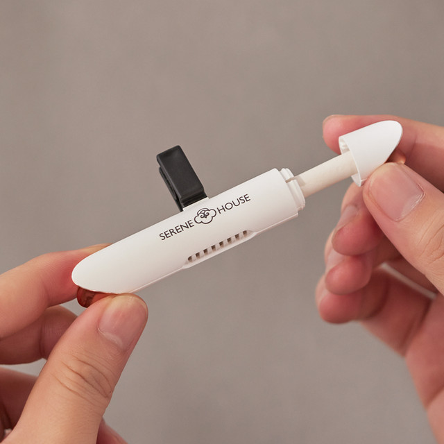 Serene House Waterfall White Car Scent Vent Clip