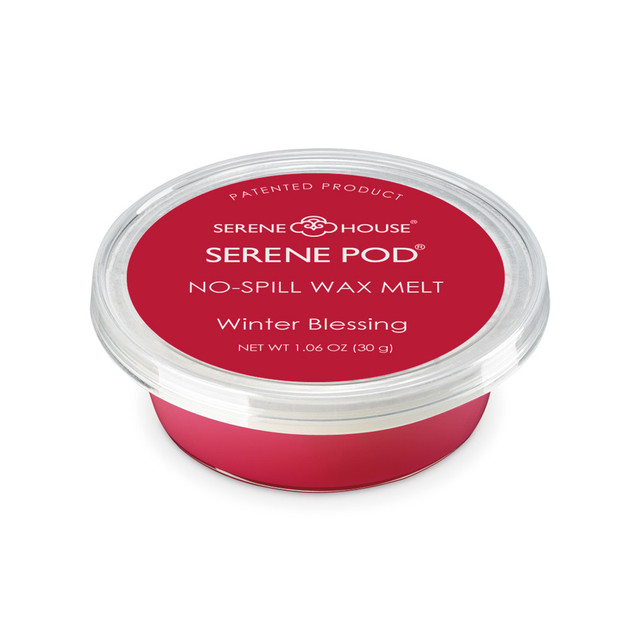 serene house Winter Blessing No-Spill Wax Melt Pod