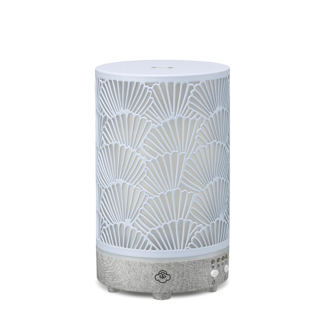 Serene House Shell Grey 90 Metal Ultrasonic Aroma Diffuser