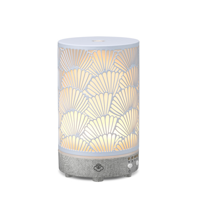 Serene House Shell Grey 90 Metal Ultrasonic Aroma Diffuser