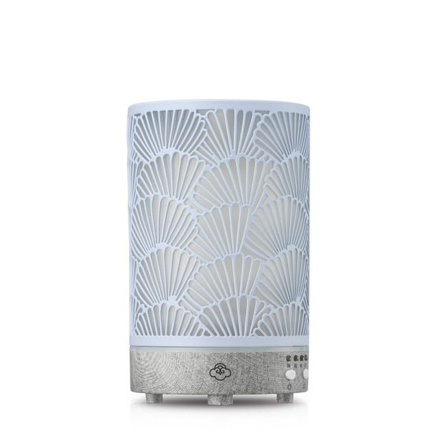 serene house Shell Grey 90 Metal Ultrasonic Aroma Diffuser