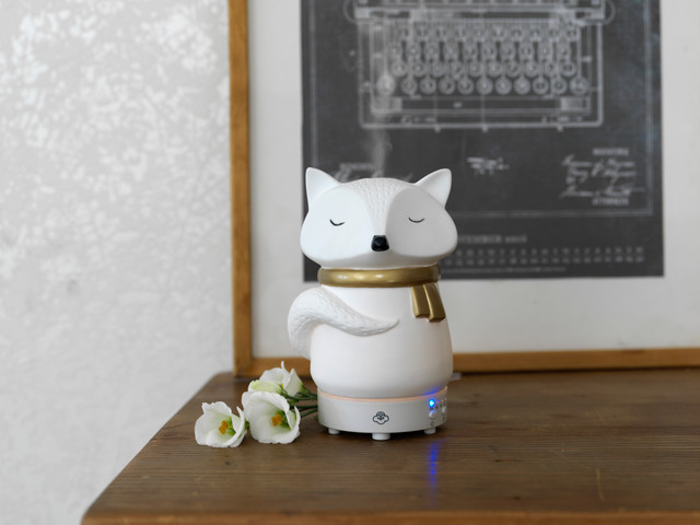 Serene House Snow Fox White 90 Porcelain Ultrasonic Aroma Diffuser