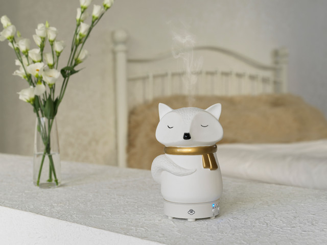 Serene House Snow Fox White 90 Porcelain Ultrasonic Aroma Diffuser