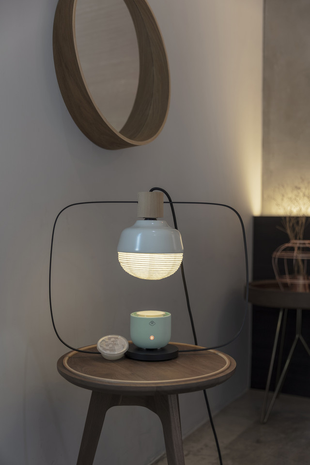 Serene House Sprout Green Ceramic No-Spill Wax Melt Warmer