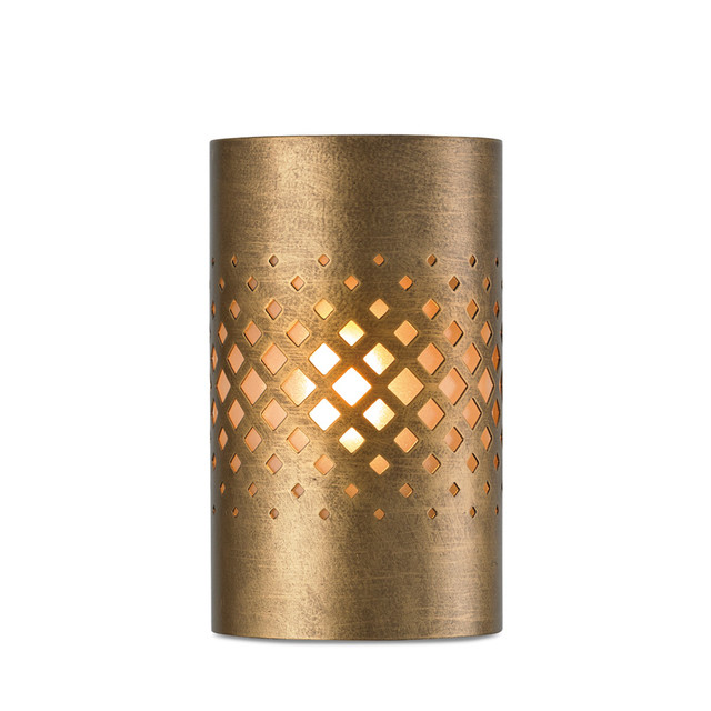 Serene House Twinkle Copper Metal No-Spill Wax Melt Warmer
