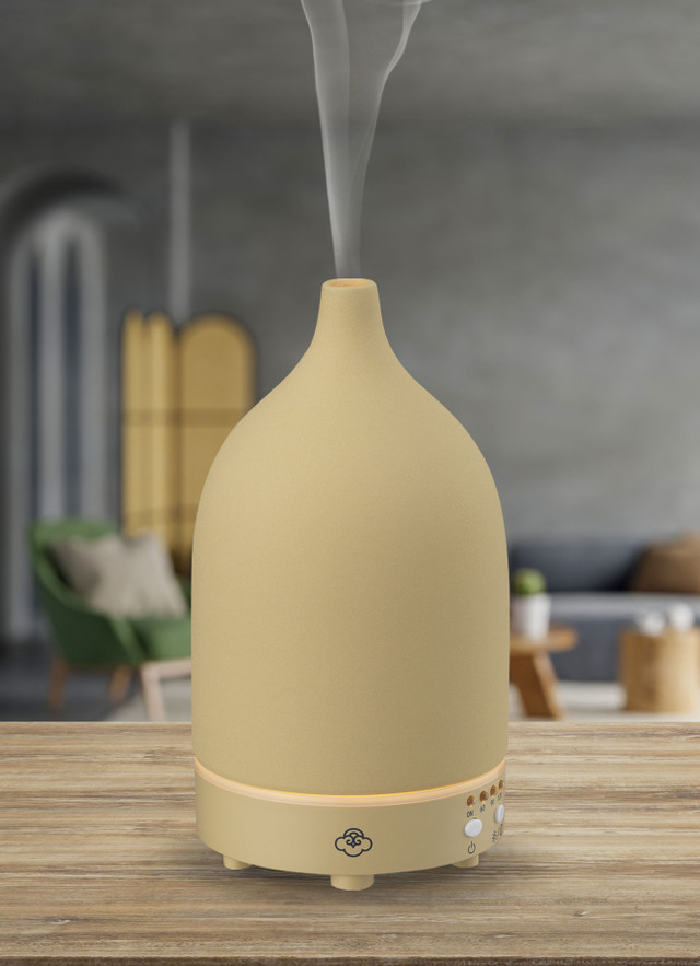 Serene House Vapor Beige Ceramic 90 Ultrasonic Diffuser