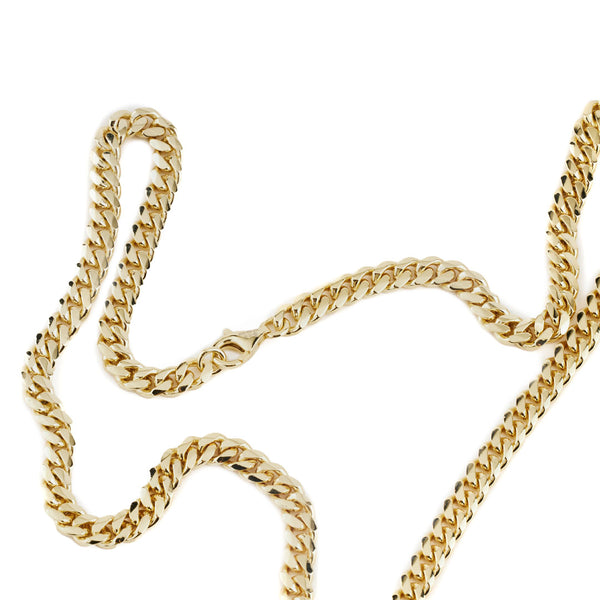 Serge Denimes Gold 5mm Curb Chain