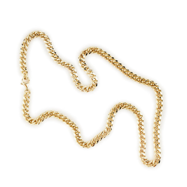 Serge Denimes Gold 5mm Curb Chain