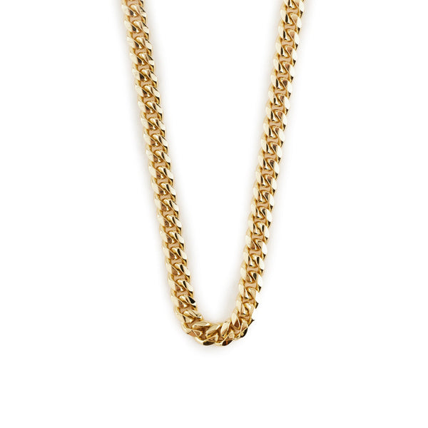 serge denimes Gold 5mm Curb Chain